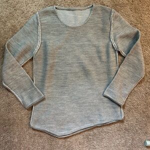 Ron Tomson Gray Sweater | Made in Turkey | Size Unknown